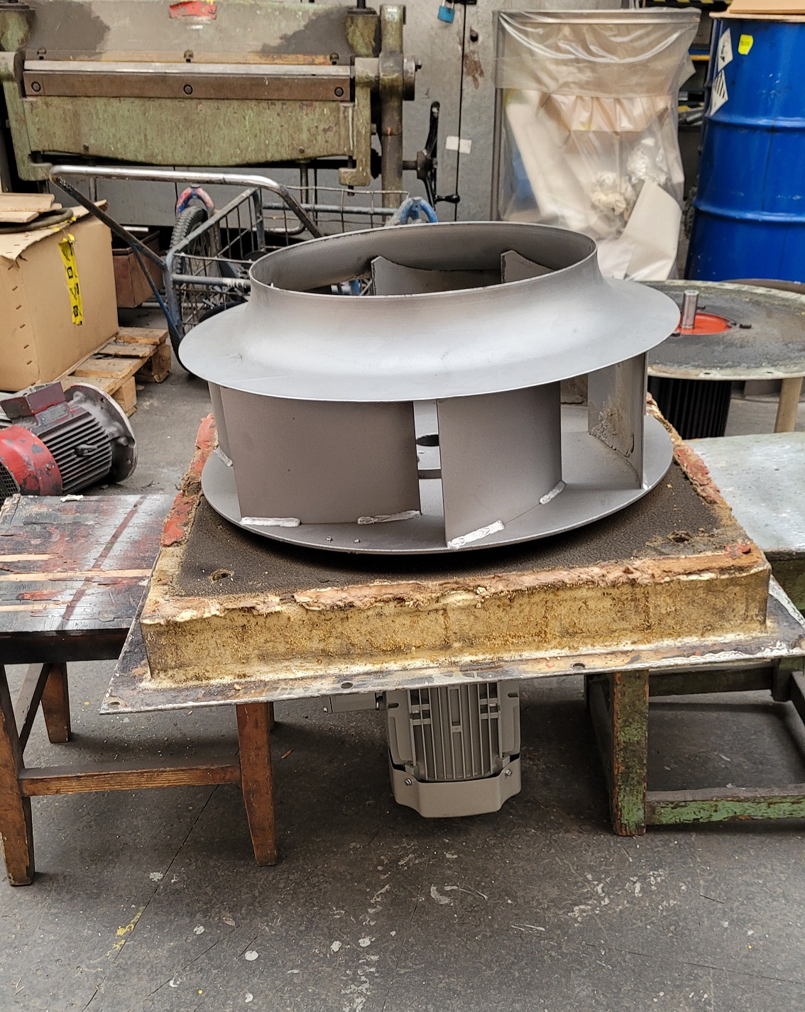 DamiTech vyvažování ventilátoru, vrtule, rotoru