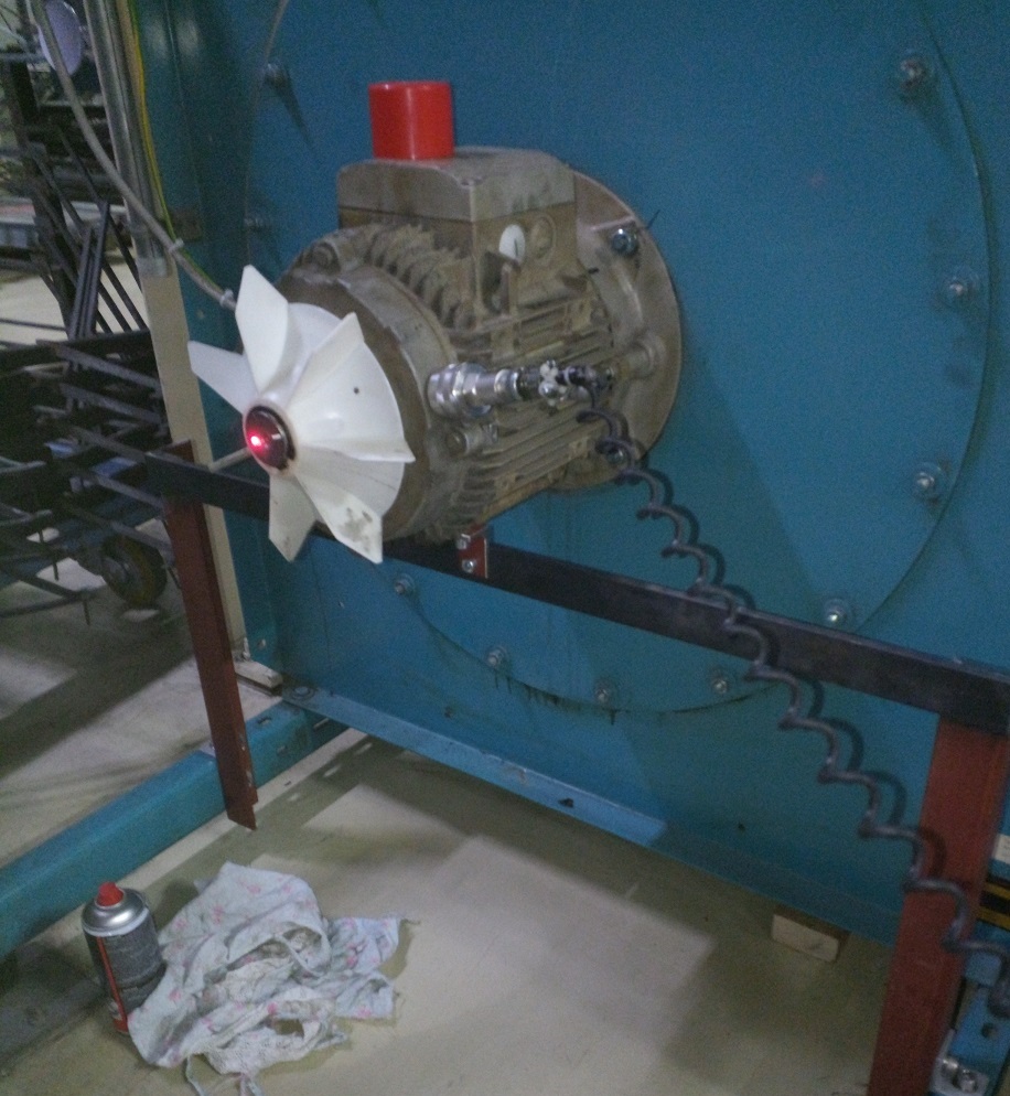 DamiTech vyvažování ventilátoru, vrtule, rotoru