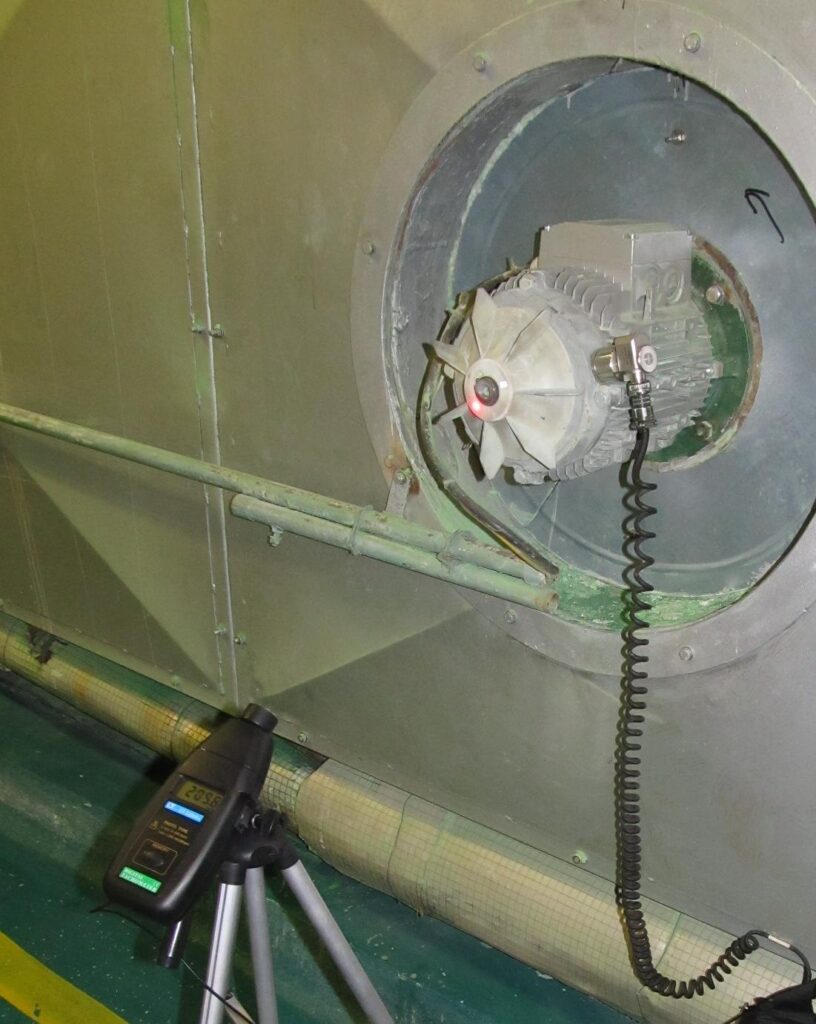 DamiTech vyvažování ventilátoru, vrtule, rotoru