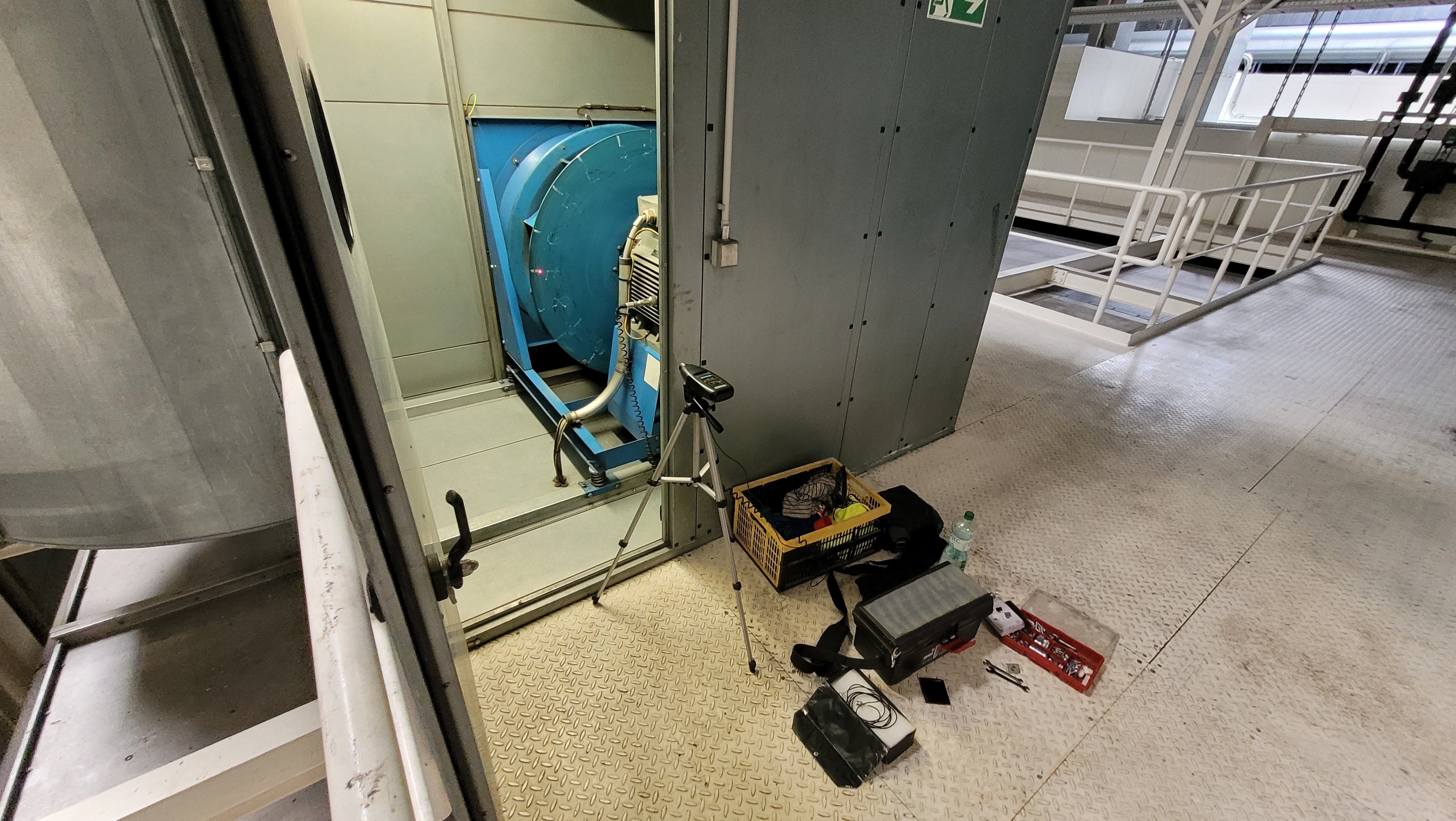 DamiTech vyvažování ventilátoru, vrtule, rotoru