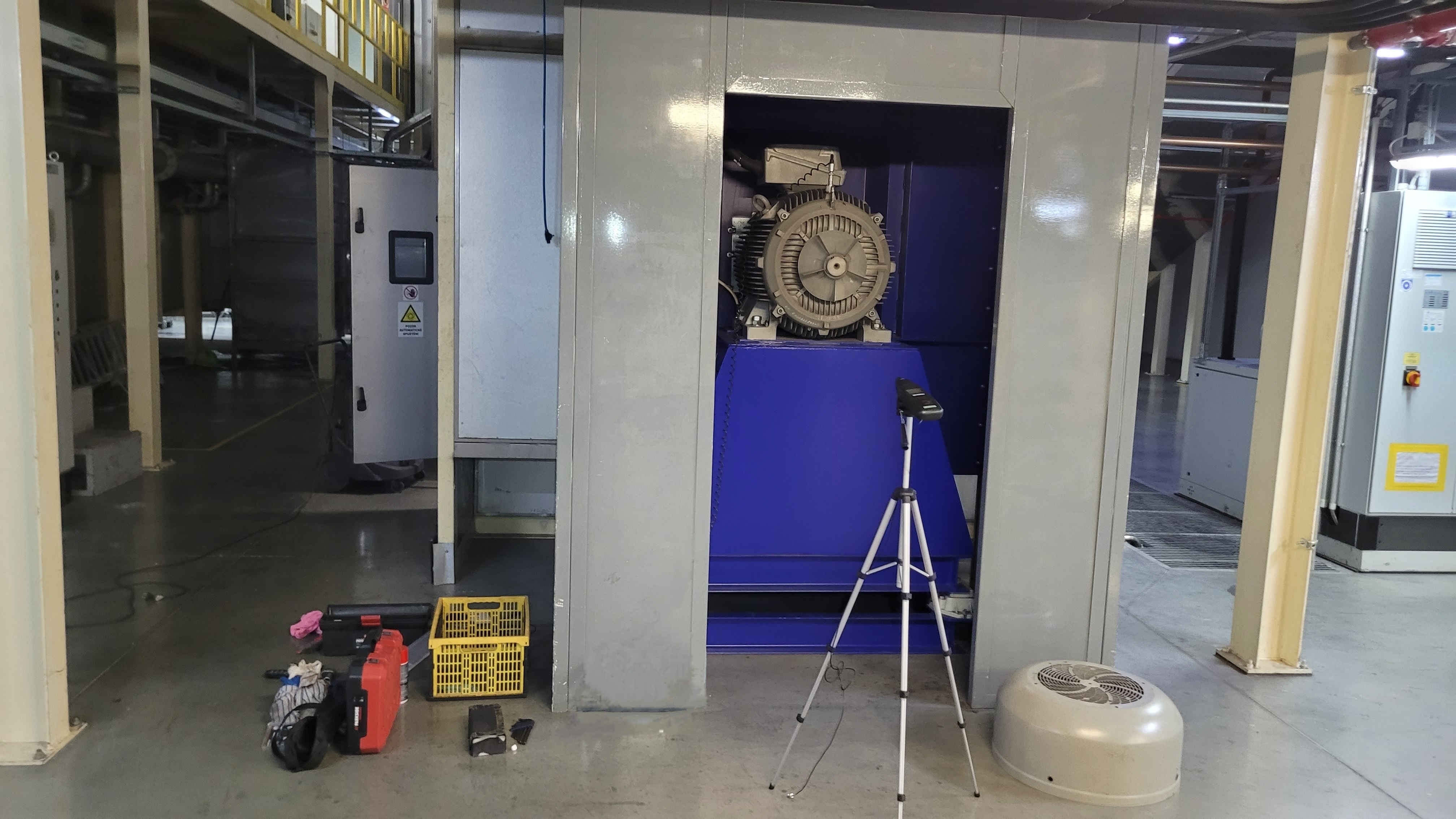 DamiTech vyvažování ventilátoru, vrtule, rotoru